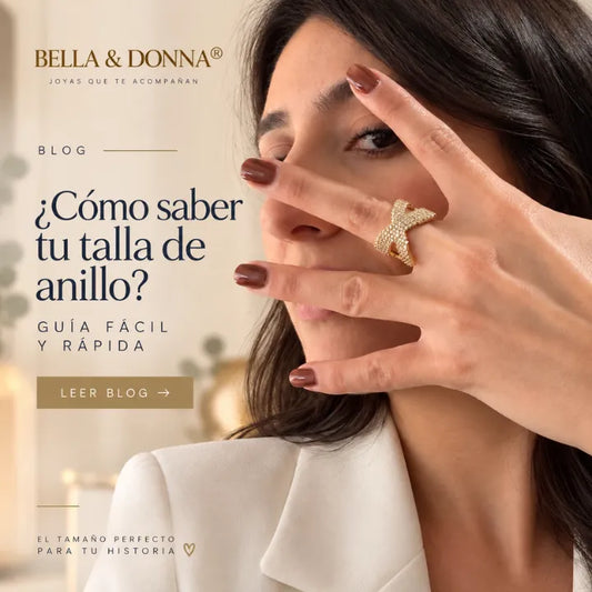 ¿Cómo saber tu talla de anillo? Guía fácil para medirla en casa 💍