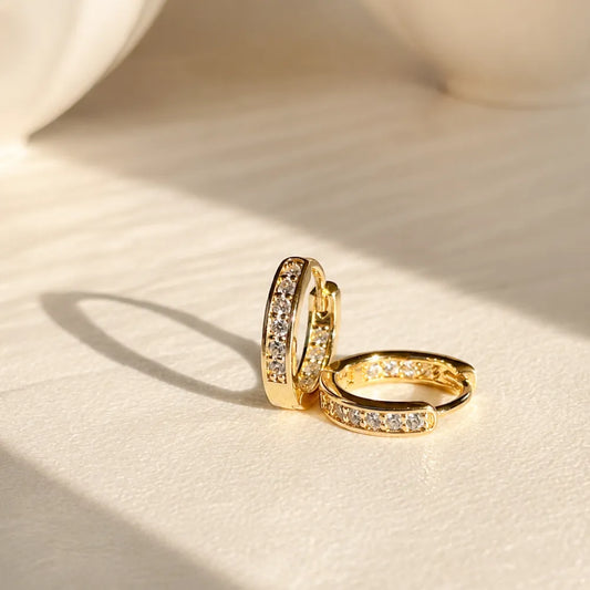 Argollas Vera Classic Enchapados Oro 24K