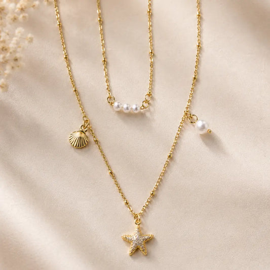 Collar Marella Doré Enchapado Oro 24K