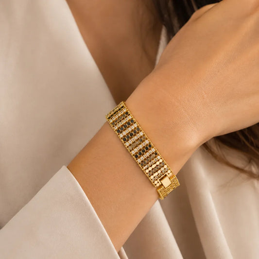 Pulsera Imperia Enchapado Oro 24K