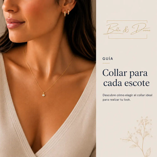 Guía de collar para cada escote: cómo elegir el ideal para realzar tu look