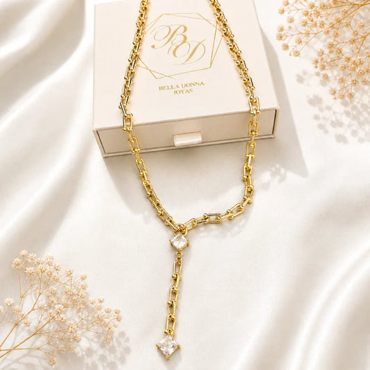 Collar Luce Éternelle Enchapado Oro 24K