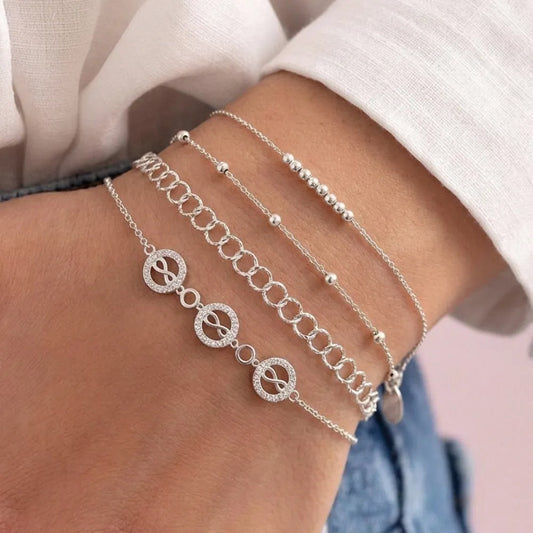 Pulsera Alma Eterna Plata 925