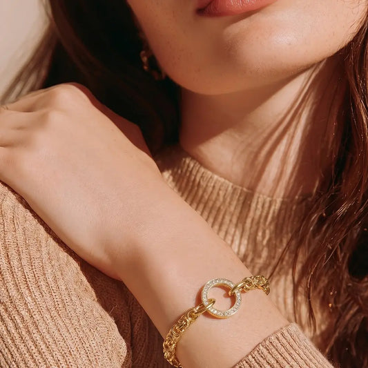 Pulsera BellaDonna Enchapado Oro 24K