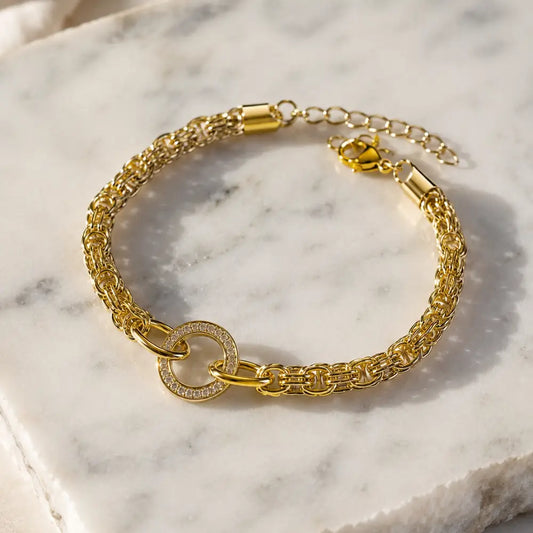 Pulsera BellaDonna Enchapado Oro 24K