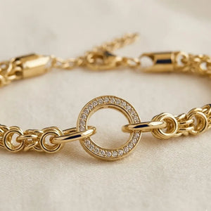 Pulsera BellaDonna Enchapado Oro 24K