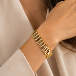 Pulsera Imperia Enchapado Oro 24K