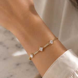 Pulsera Lumiére Enchapado Oro 24K